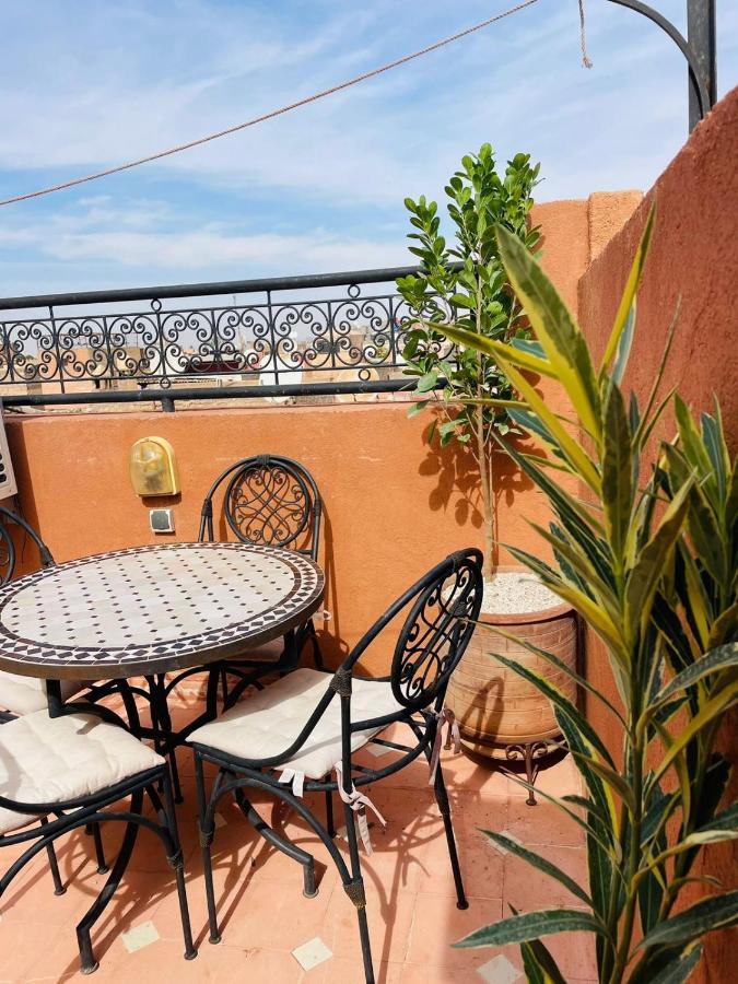 Riad Ms Holidays Terrasse Privatise Marrakech Marrakesch Exterior foto